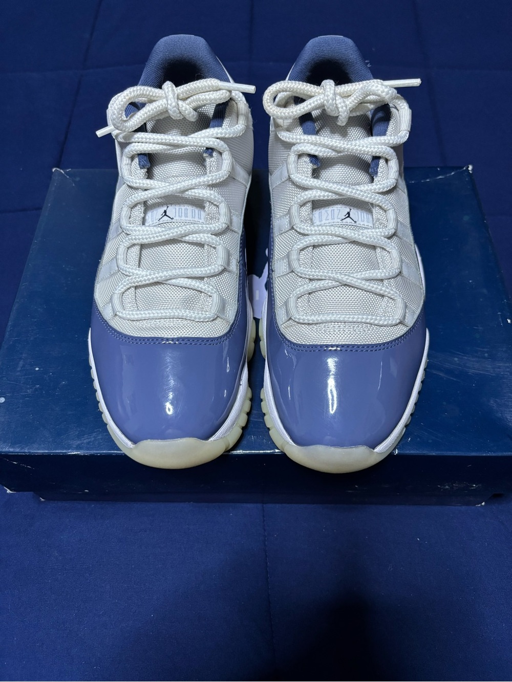 Jordan 11 Retro Low Diffused Blue 2024 Size 10